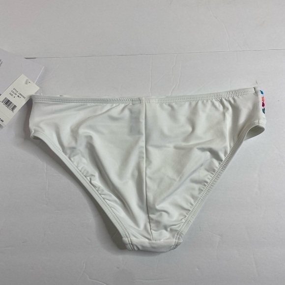 La Blanca  White Macrame Bikini Bottom - Picture 2 of 5